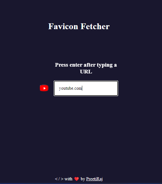 FaviconFetcher